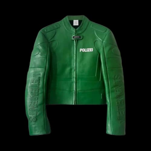 Vetements Polizei Motorcross Jacket 'Green'
