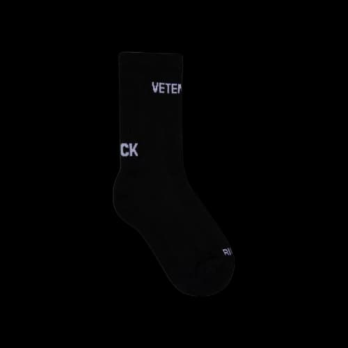 Vetements Logo Socks 'Black'