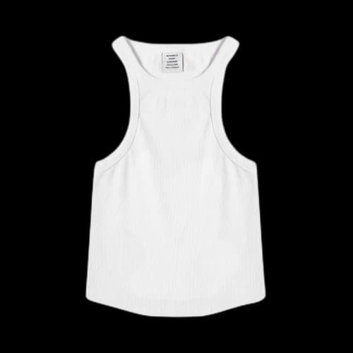 Vetements Racing Tank Top 'White'