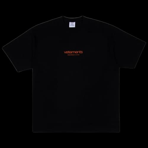 Vetements Urban Logo T-Shirt 'Black'