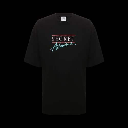 Vetements Secret Admirer T-Shirt 'Black'
