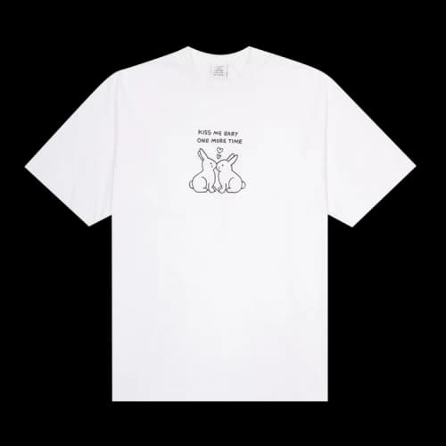 Vetements Kissing Bunnies T-Shirt 'White'