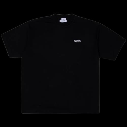 Vetements Embroidered Logo T-Shirt 'Black'