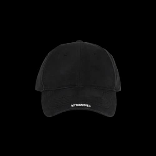 Vetements Nano Logo Cap 'Black'