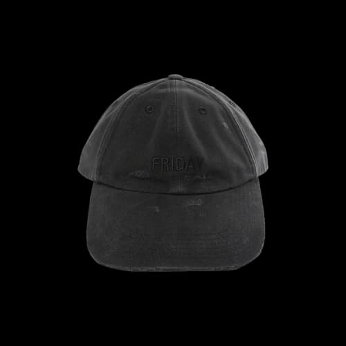 Vetements Friday Distressed Cap 'Black'