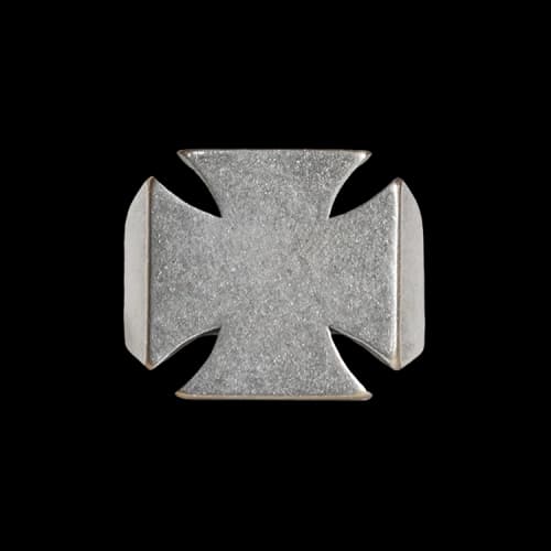 Vetements Biker Cross Minimal Ring 'Silver'