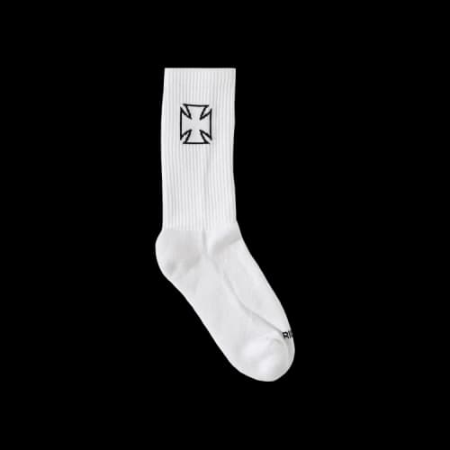 Vetements Biker Cross Socks 'White'
