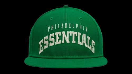 Fear of God Essentials Eagles 9Fifity RC Snapback Green