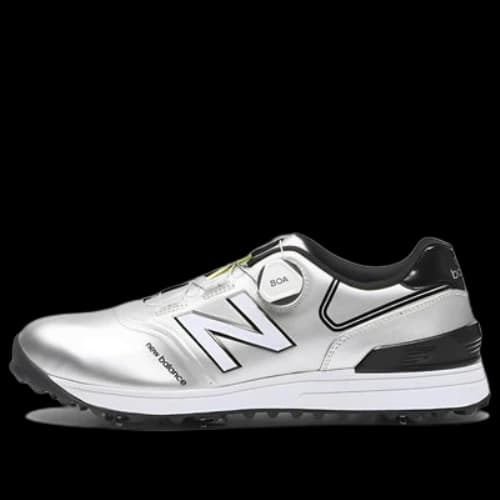 New Balance 574 V3 BOA Golf Shoes 'Silver Black'