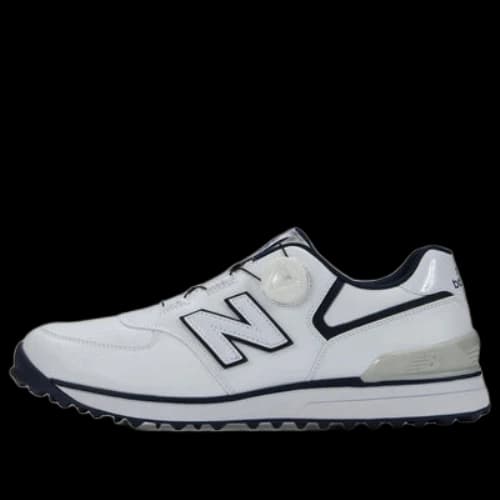 New Balance 574 Golf Shoes 'White Black Grey'