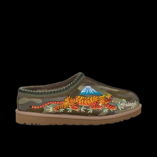 UGG Tasman Slipper x Palace Camouflage Green