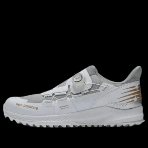 New Balance FuelCell 1001 Golf Shoes 'Grey Silver Gold'