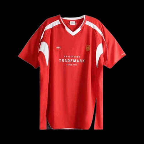 Vetements Trademark Football Jersey T-Shirt 'Red'
