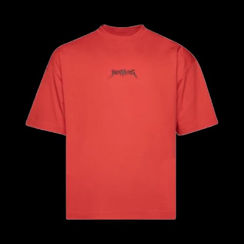 Vetements Metal Logo Regular T-Shirt 'Red'