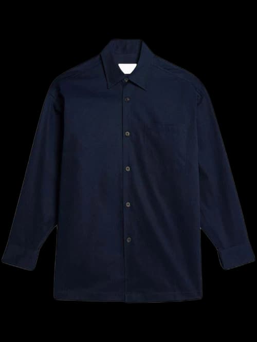 Ami Paris Back Logo Shirt Navy
