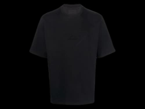 Prada Debossed Logo T-shirt Black