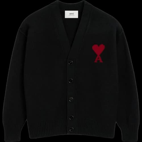 Amiparis Paris Ami de Coeur V-Neck Cardigan