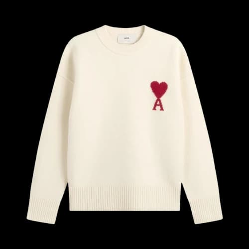 AMI Knitwear T-Shirt 'White'