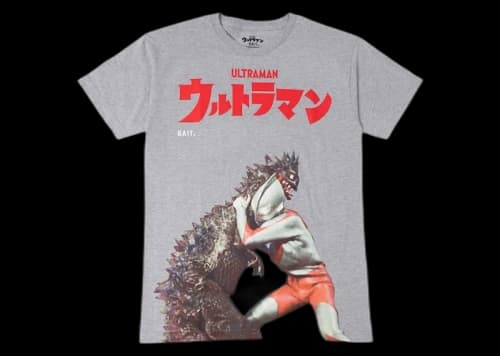BAIT x Ultraman Fight Tee Gray