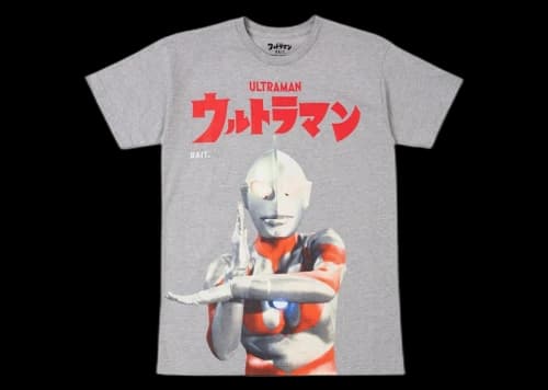BAIT x Ultraman Pose Tee Gray