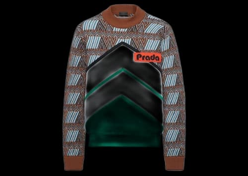 Prada Timecapsule April 2021 Cardigan Brown