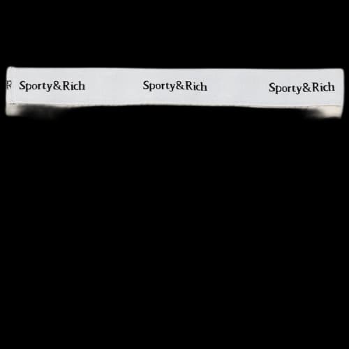 Sporty & Rich Serif Logo Thong 'Cream'