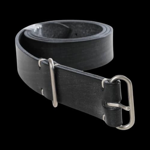Margaret Howell Minimal Buckle Belt 'Black'