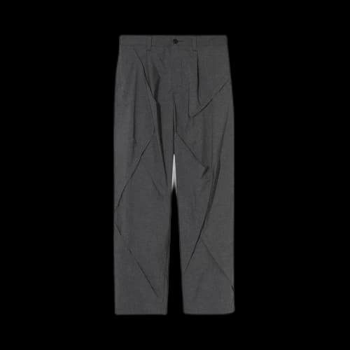 Undercover Pleat Detail Pants 'Grey'