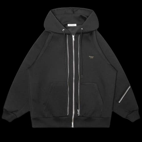 Undercover Hooded Zip Up Jacket 'Black'