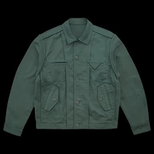 Undercover Inside-Out Bomber Jacket 'Green'