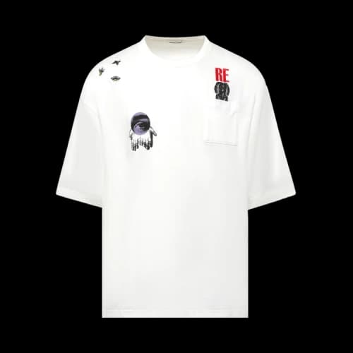 Undercover Embroidered Relaxed Fit T-Shirt 'White'