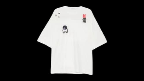 Undercover Embroidered Relaxed Fit T-Shirt White