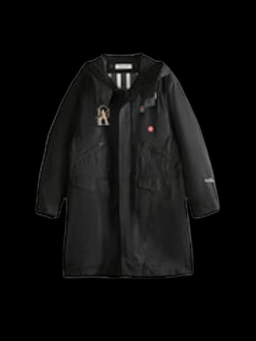 Undercover BloUSon Hooded Multi Pocket Coat Black