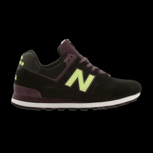 New Balance 574 Black Green