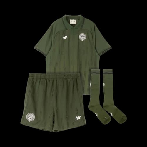 New Balance X STONE ISLAND Soccer Jersey Sets Unisex Home Lapel Moderate