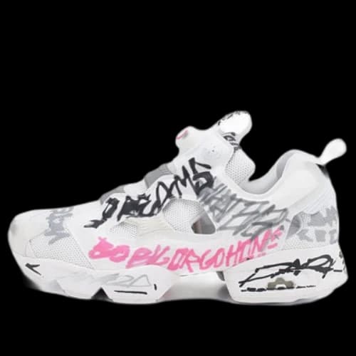 Reebok Scribbled Instapump Fury x Vetements