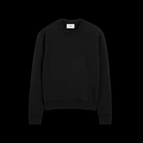 Ami De Coeur Sweatshirt Black Cotton