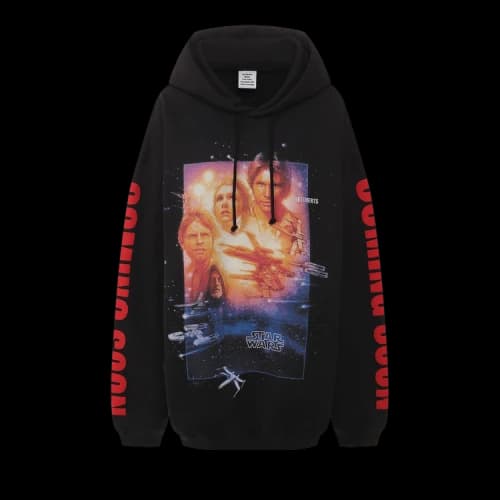 Vetements x Star Wars Movie Poster Hoodie 'Black'