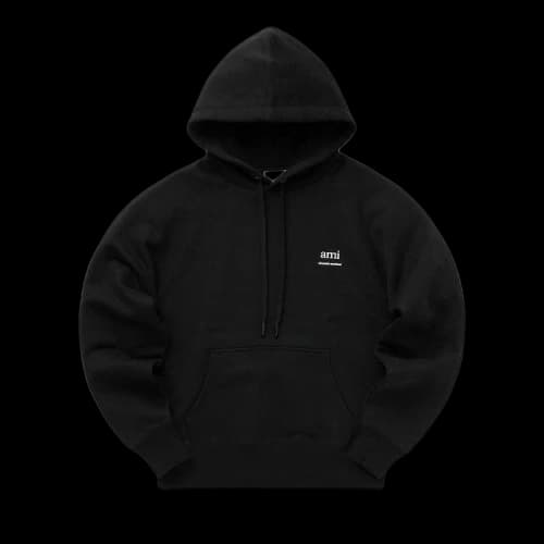 Ami Boxy Hoodie 'Black'