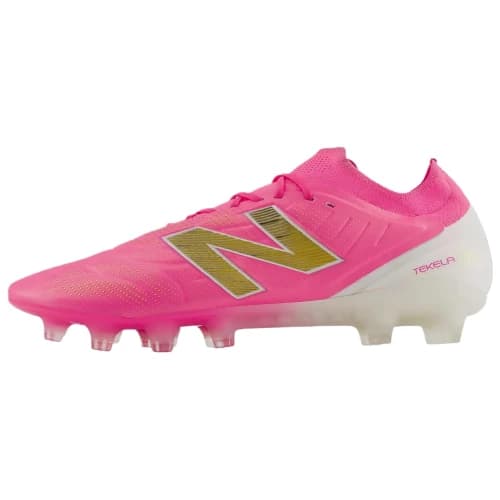 New Balance Tekela Elite V5 Soccer Shoes Men's Low Top Pink