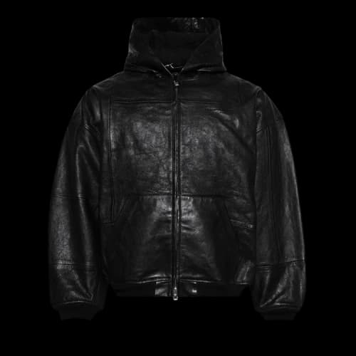 Alexander Wang Patchwork Hoodie Jacket 'Black'