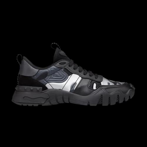 Valentino Rockrunner Plus 'Camo -Black Silver'