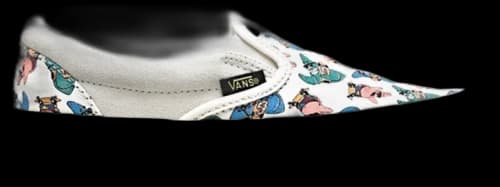 Vans Slip-On Spongebob White