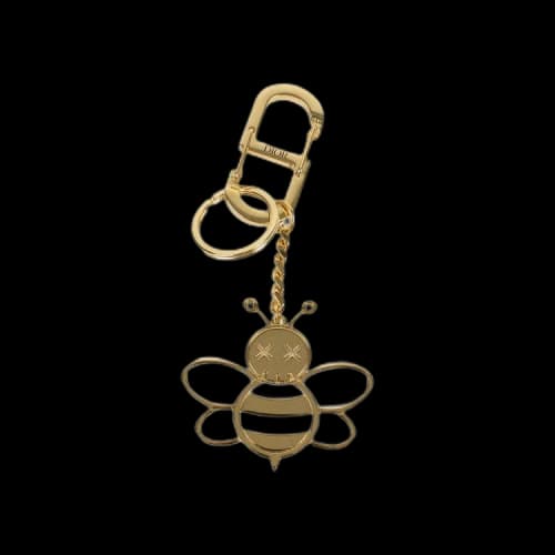 Dior Homme x KAWS Openworked Bee Key Chain 'Gold'