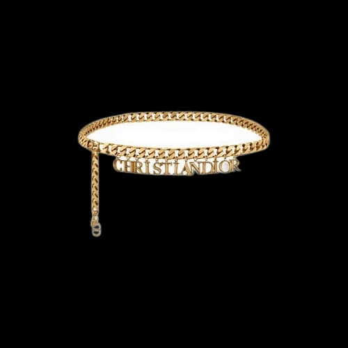 Dior x ERL Chain Belt 'Gold'