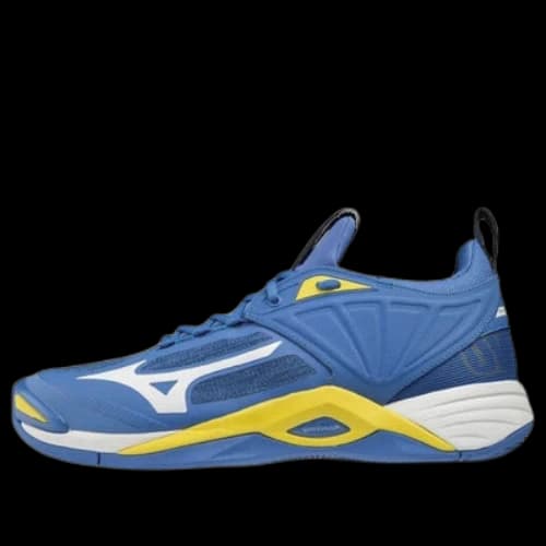 Mizuno Wave Momentum 2 'Blue Yellow White'