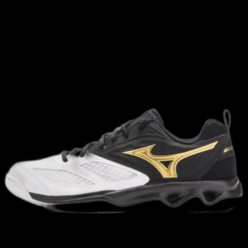 Mizuno Dynablite 'White Black Gold'