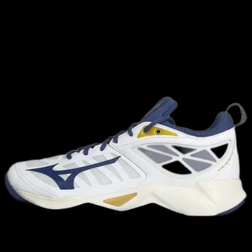 Mizuno White Dimension 'White Blue Ribbon'