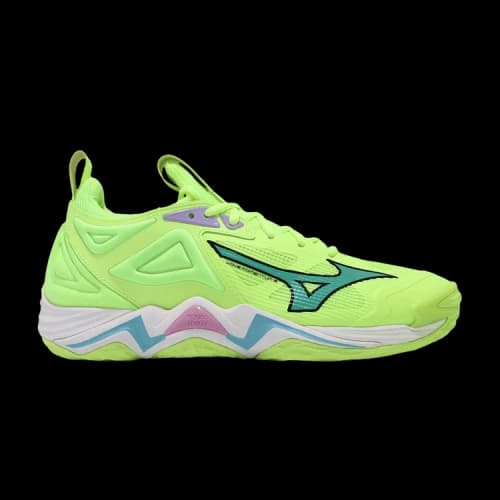 Mizuno Wave Momentum 3 'Neo Lime Splish Splash'