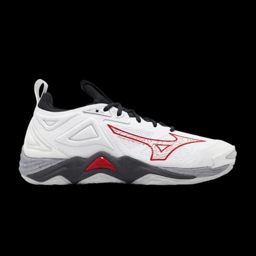 Mizuno Wave Momentum 3 'White Salsa Vulcan'